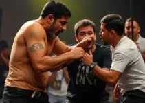 Homem invade palco de Natanzinho Lima