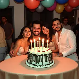 Gusttavo Lima aniversário Samuel
