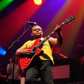 The Rock canta samba